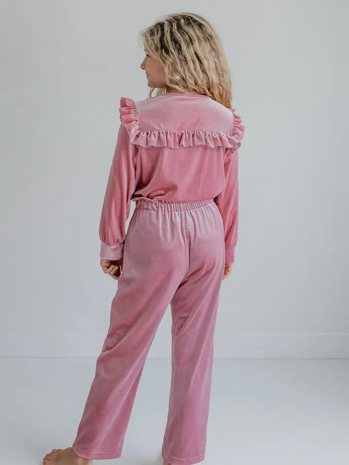 Pink Velvet Set