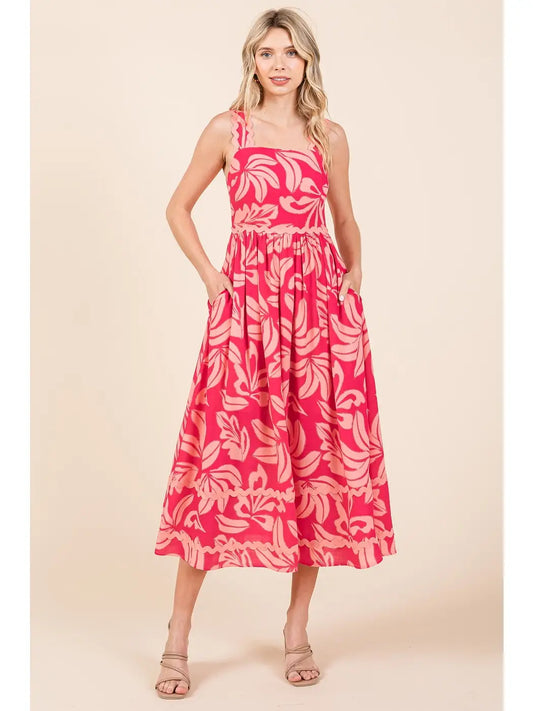 Tropical Leaf Maxi